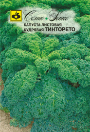 Капуста листовая кудрявая Тинторето (0,3г) Семко