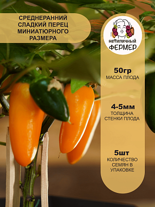 Перец миниатюрный Кеша F1 (5шт) НФ