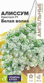 Алиссум Кристалл F1 Белая волна (0,01г) СА