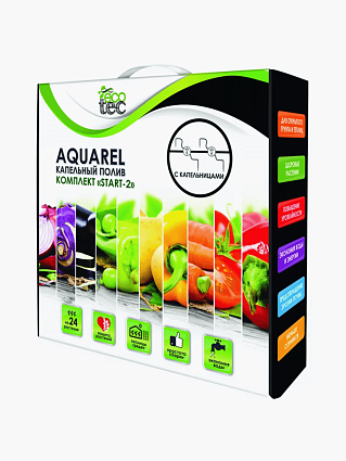 Капельный полив Aquarel комплект с капельницами (24шт)1/5 START 2