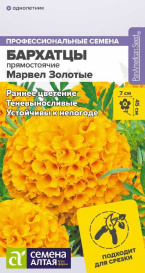 Бархатцы Марвел золотые (5шт) СА