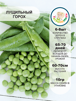 Горох Калипсо "Агрономики" (10г) НФ