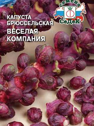 Капуста Веселая Компания (брюс) красная (0,3г) СЕДЕК