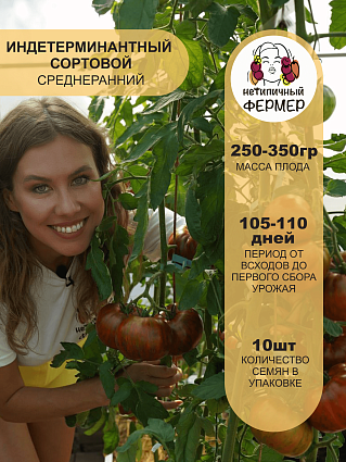 Томат Полосатый шоколад (10шт) НФ