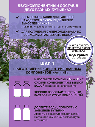 Питательный раствор для цветов 250 мл